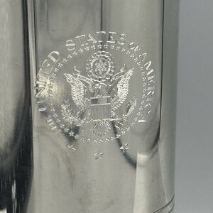 Vtg Salisbury Pewter Handcrafted USA Julip Cup United States of America 3.75" T